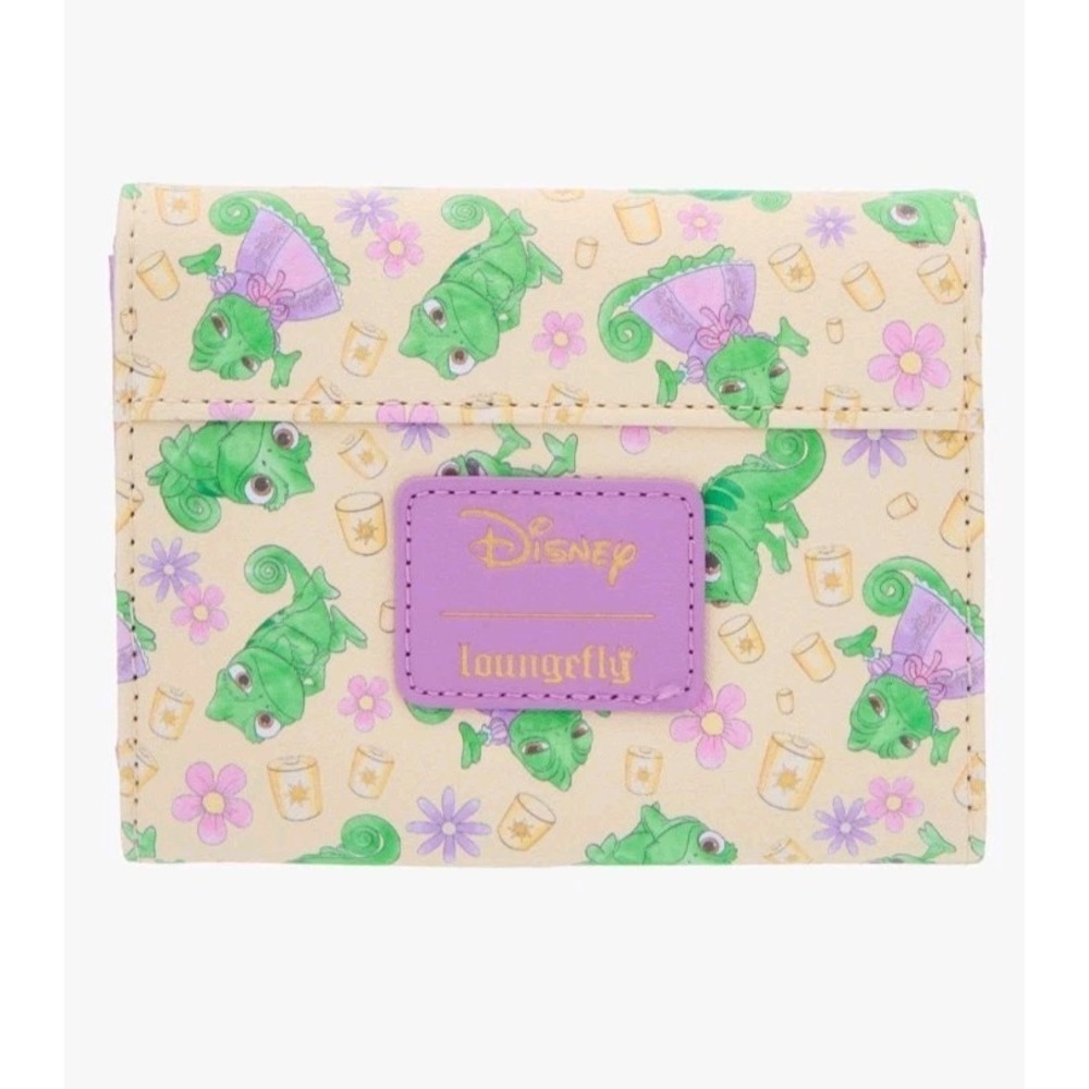 Loungefly Disney Tangled Pascal Floral Mini Backpack and Matching Wallet NWT - Picture 8 of 9
